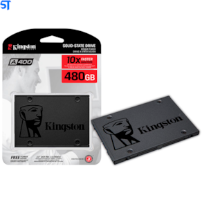 Hd Ssd 480gb Sata 3 SA400S37/480G- 2.5" Rev. 3.0 6Gb/s - Kingston- Cartela