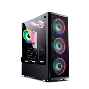 Gabinete Gamer BG-025 Preto Bluecase sem Fonte USB 3.0
