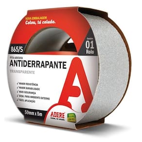 Fita Antiderrapante TRANSP BOX Banheiro Areas Umidas Escada