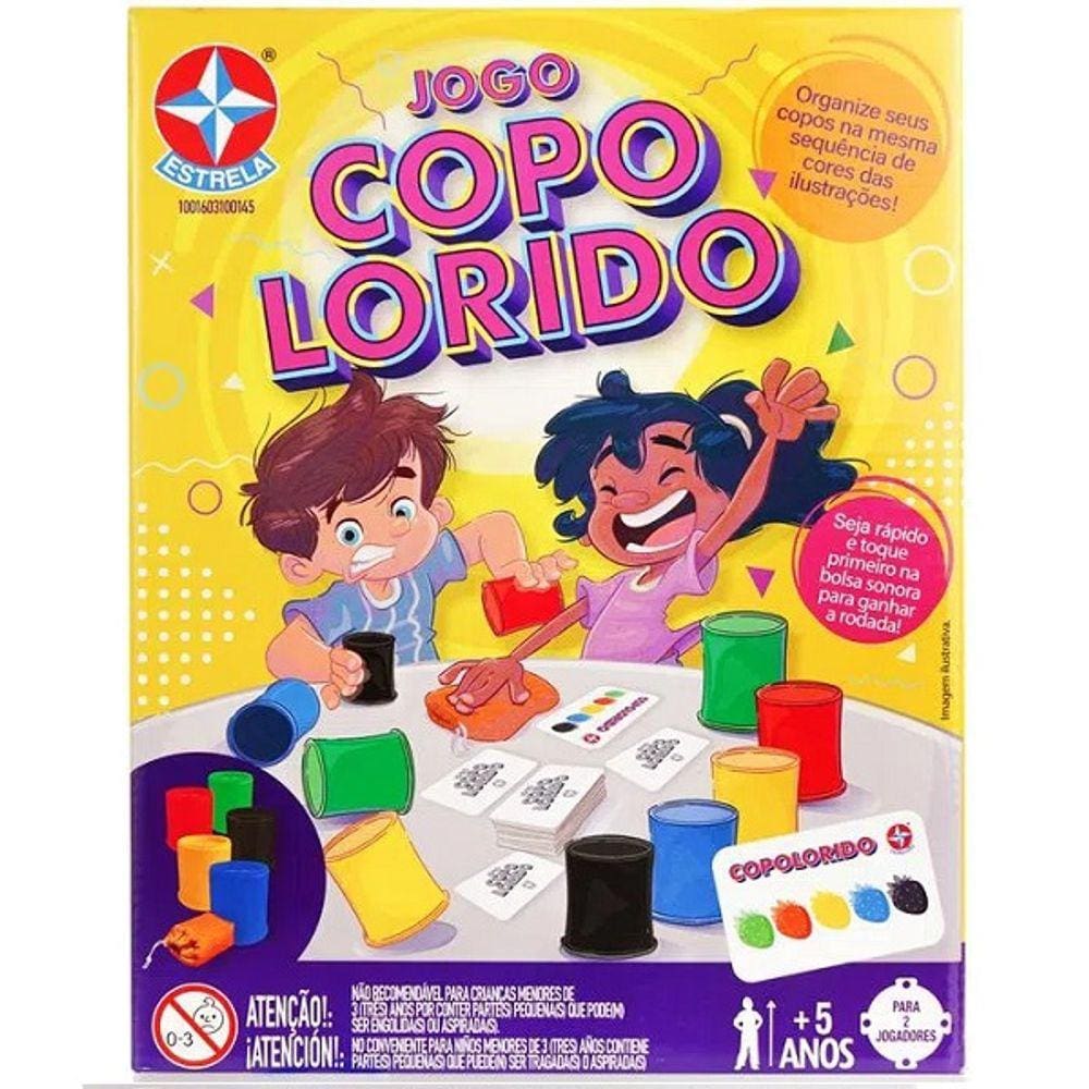 Jogo Copolorido Estrela