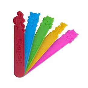 Abaixador de Lingua TIC-TONG Colorido Animal JR 80UN Agaplastic