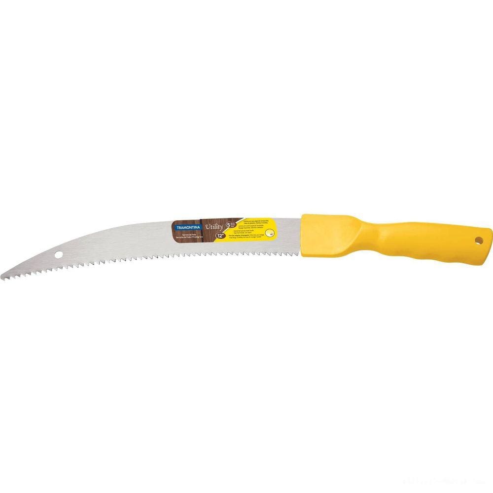 Serrote Poda Tramontina Utility 12&quot; com 5 Dentes por Polegada Lâmina em Aço Carbono e Cabo Injetado Tramontina