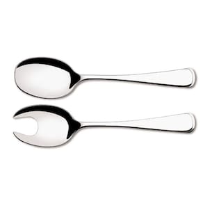 Talheres para Salada Tramontina Mônaco em Aço Inox Acabamento Alto Brilho com Detalhes no Cabo 2 Peças Tramontina