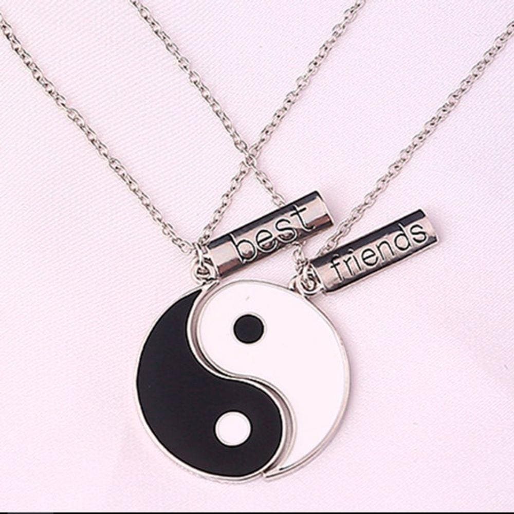 Colar Cordão Best Friends Forever Eternos Amigos Unissex