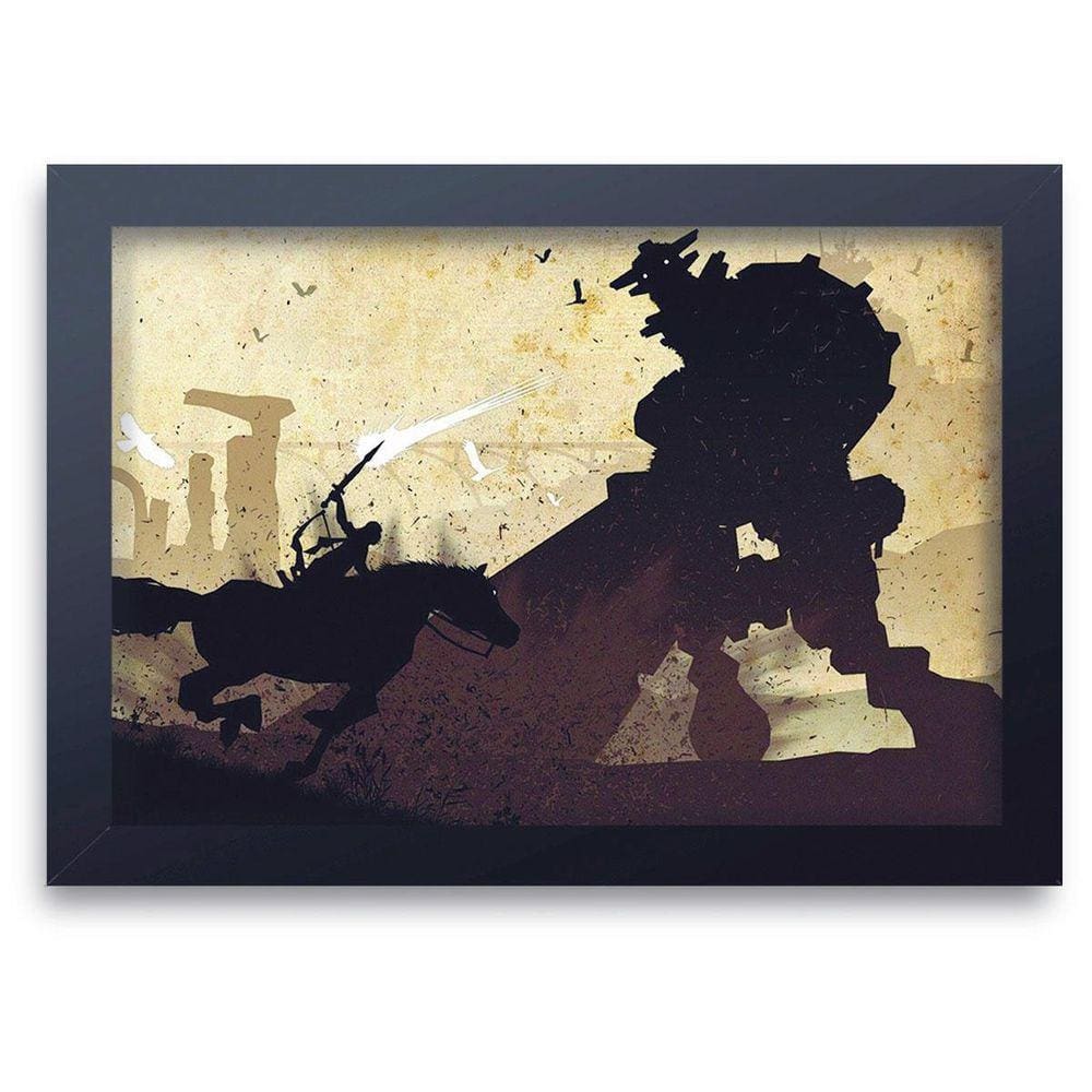 Quadro decorativo Shadow Of The Colossus Playstation