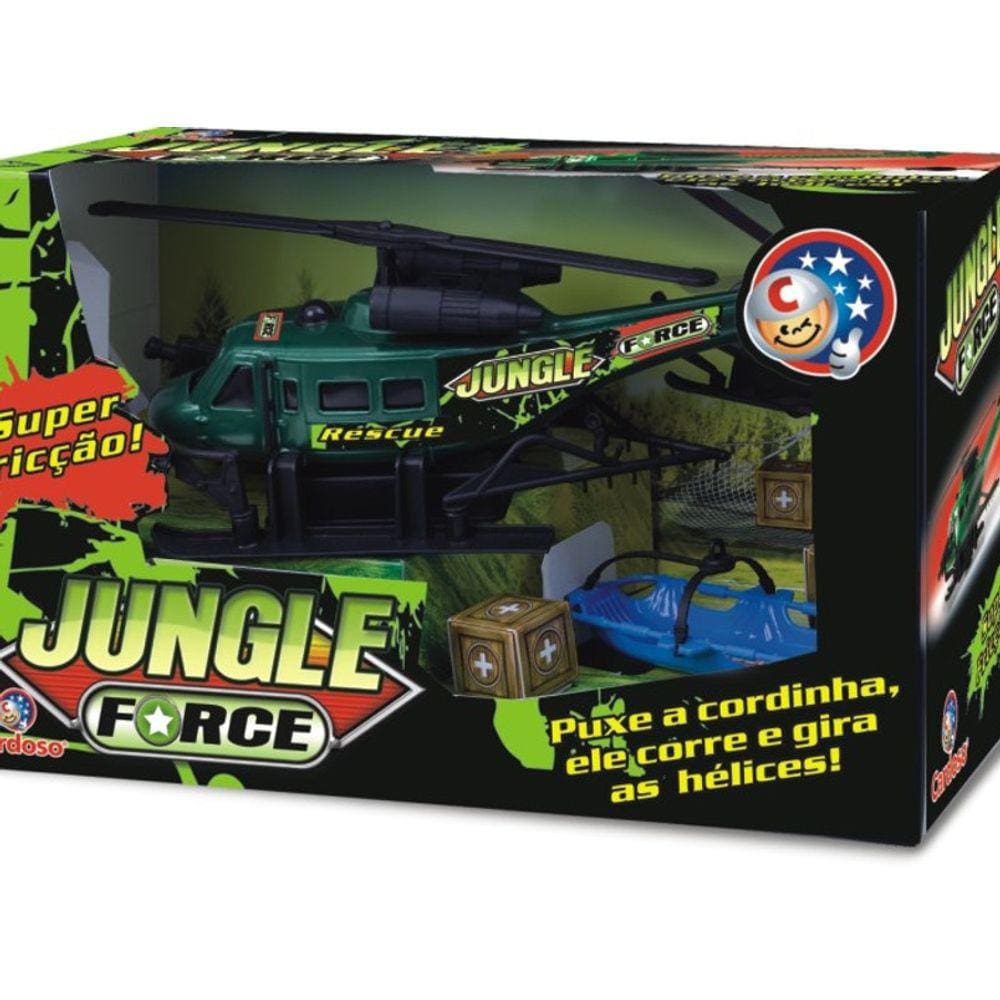 Helicóptero de Fricção Jungle Force