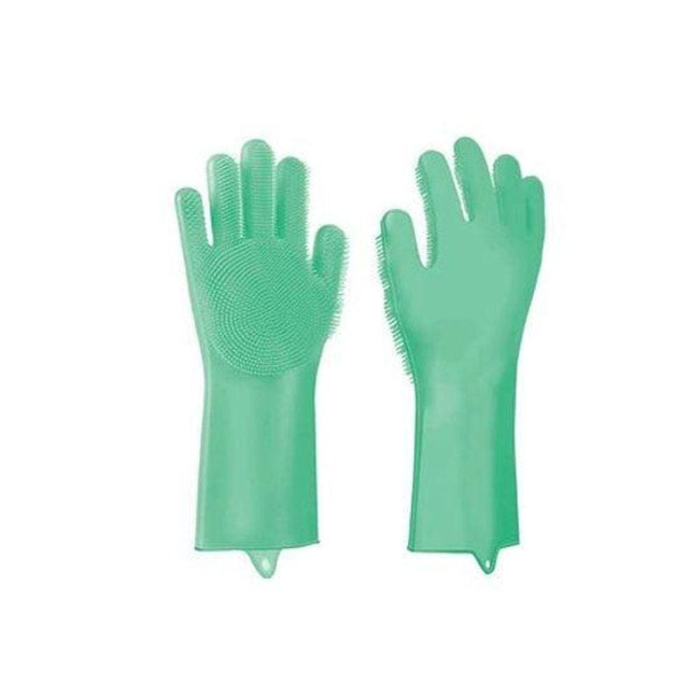 Luva Borracha/Latex Top P Verde Nobre