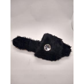 Chinelo maternidade pantufa estilo slide pelúcia confortável sola antiderrapante Sol la Fiore
