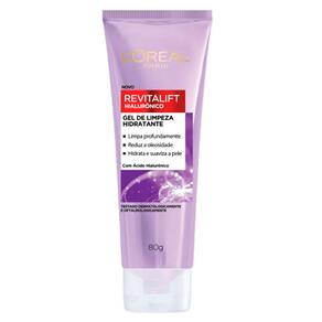 Gel De Limpeza Facial L`Oreal Revitalift Hialurônico 80g