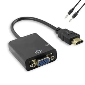 Adaptador Conversor Hdmi-Macho X Vga-Femea Conversion Cable