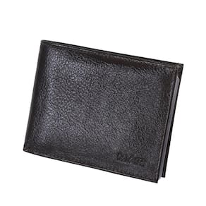 Carteira Masculina Aberta Couro Legítimo Porta Cartão Documentos RG CNH Moedas Níquel Folha Cheque