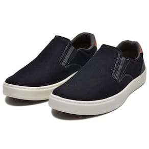 Slip On Iate Masculino Lona Solado Borracha PVC Palmilha Gel