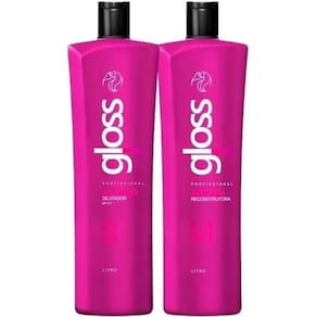 Kit Escova Progressiva Fox Gloss 2X1L