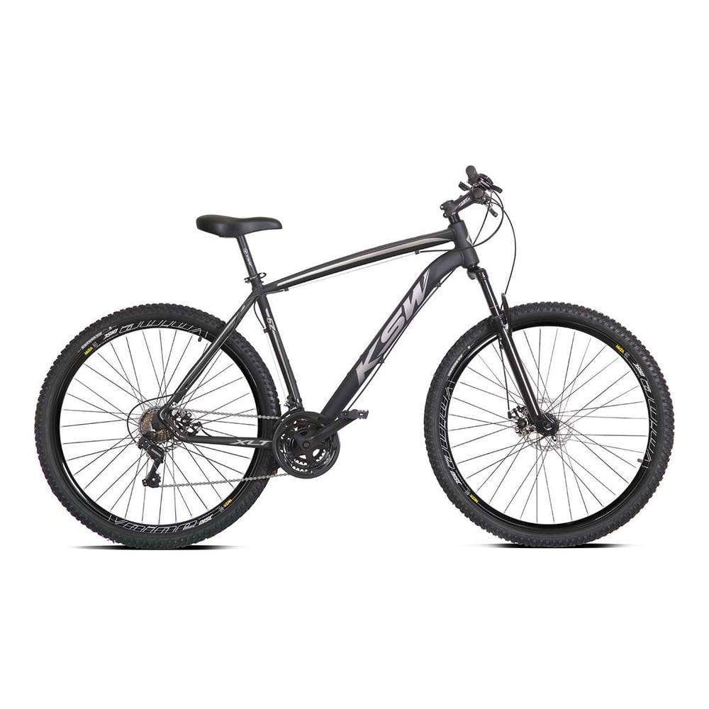 Bicicleta Aro 29 KSW XLT 24V Cambio Shimano Freio Hidráulico