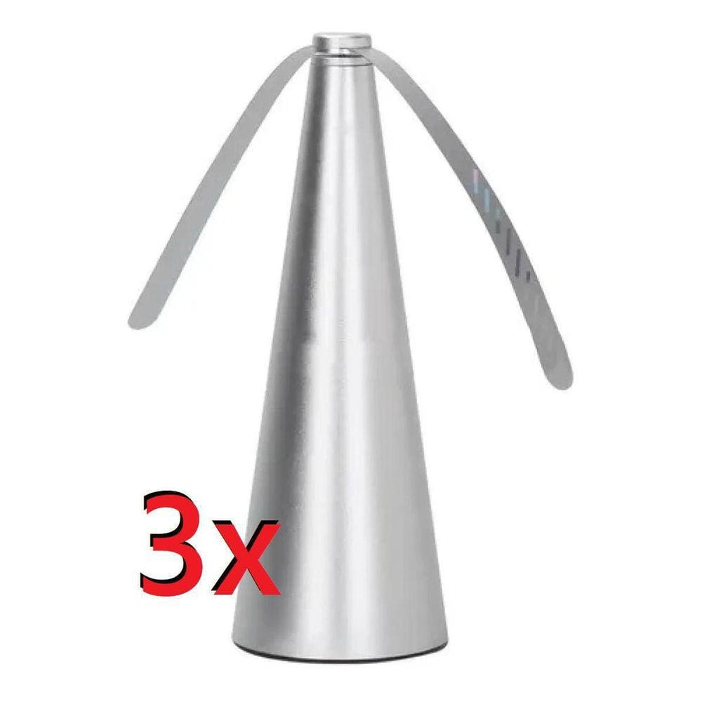 Kit 3 Repelente Armadilha Mata Espanta Mosca Mosquito