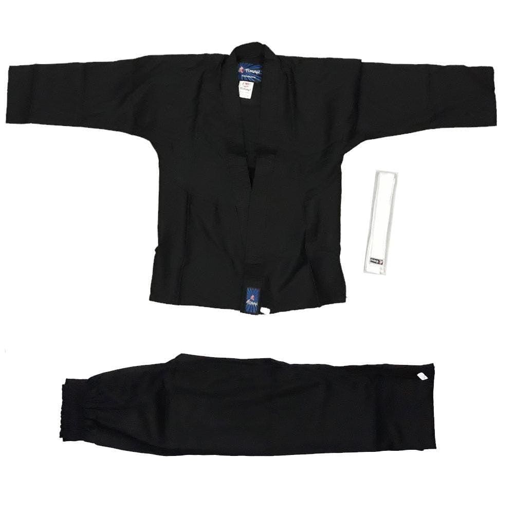 Kimono Torah Combat Kids - Judo / Jiu Jitsu - Preto M2