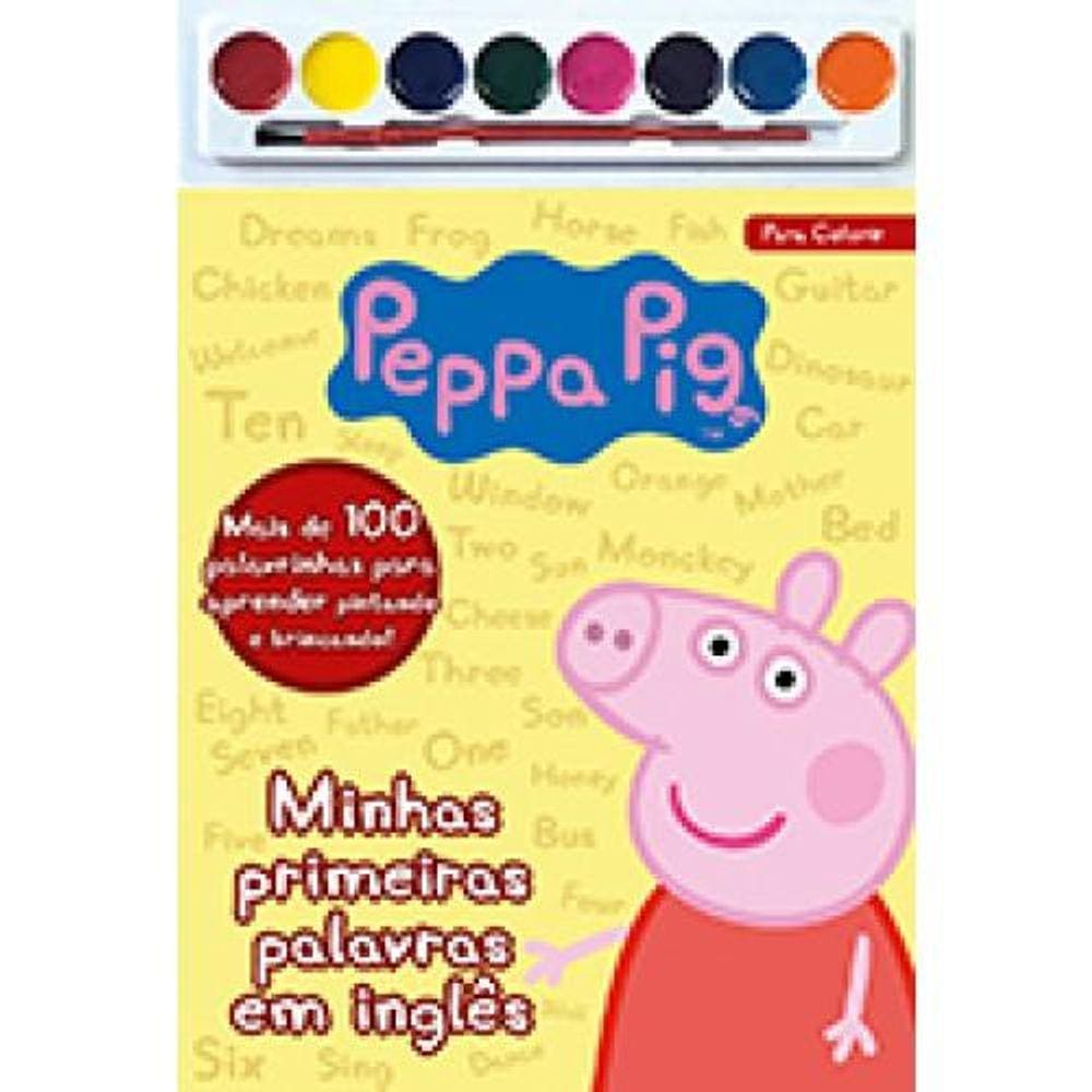 Livro Infantil Peppa Pig - Colorir Especial + Brinde