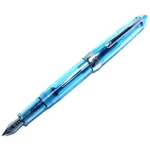 Caneta Tinteiro Jinhao 992 Translucide Azul Fina