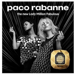 Lady Million Fabulous Paco Rabanne Feminino Edp 80Ml