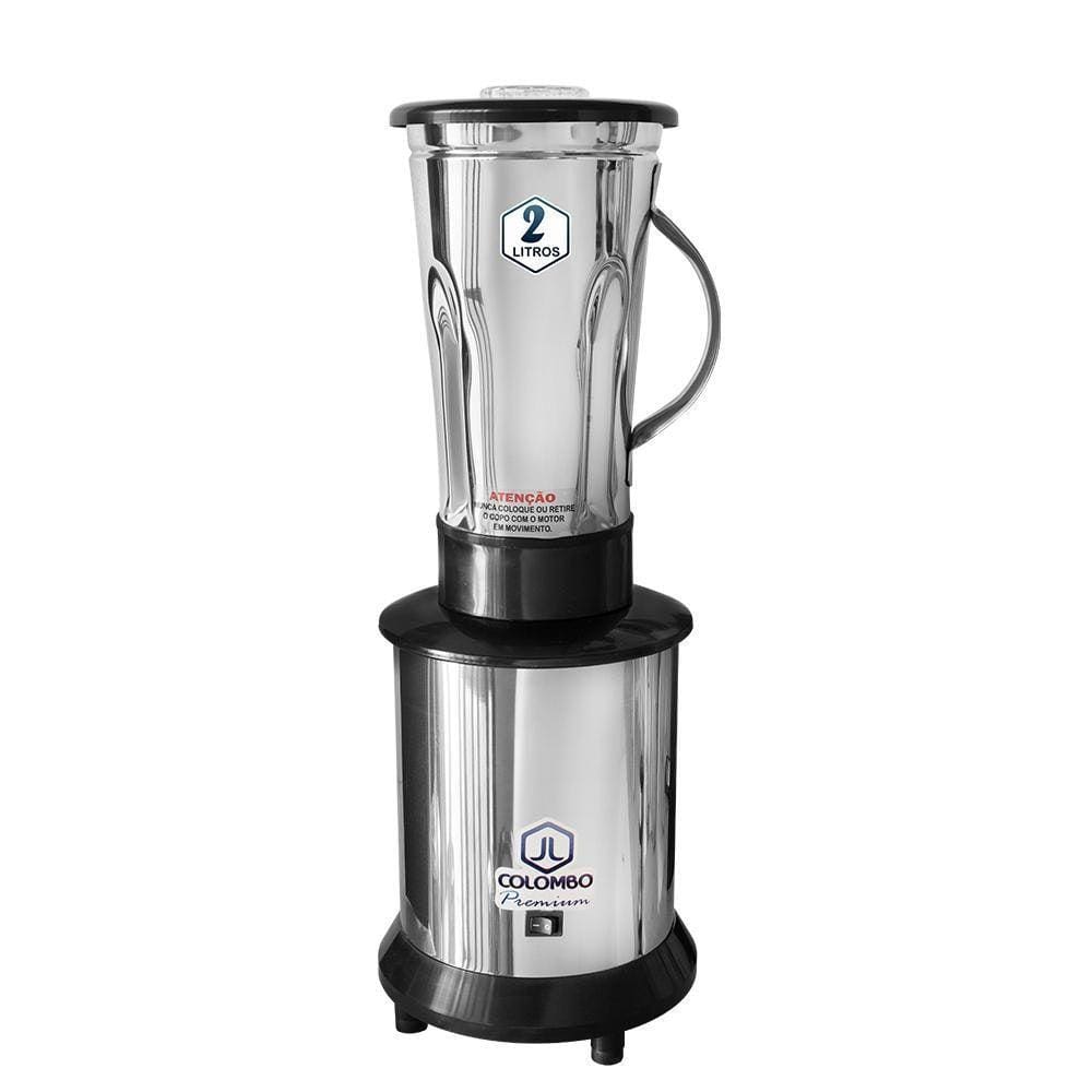 Liquidificador Alta Rotação 2 Litros Inox Industrial 220V
