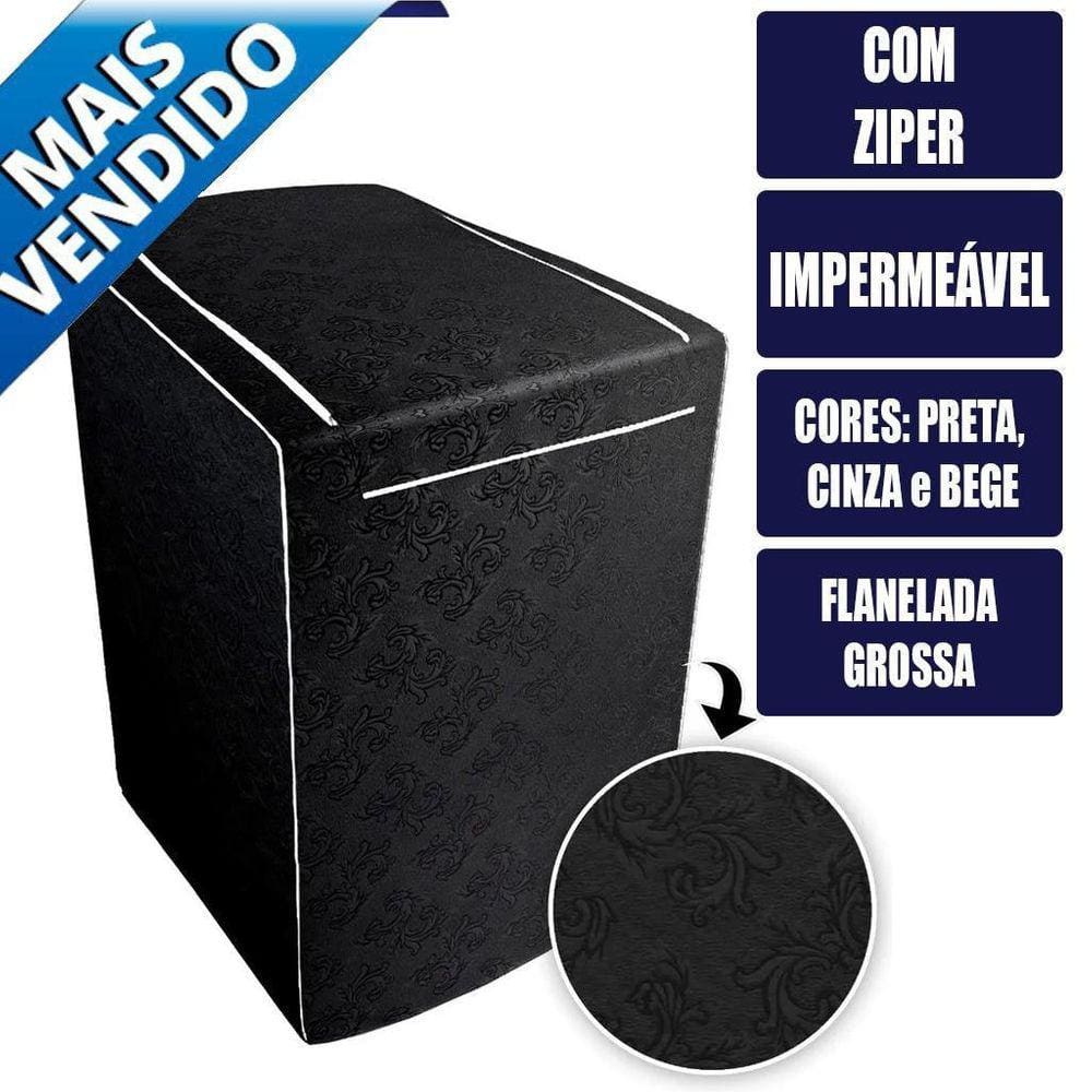 Capa Máquina De Lavar Electrolux Brastemp Consul 10, 11 12Kg