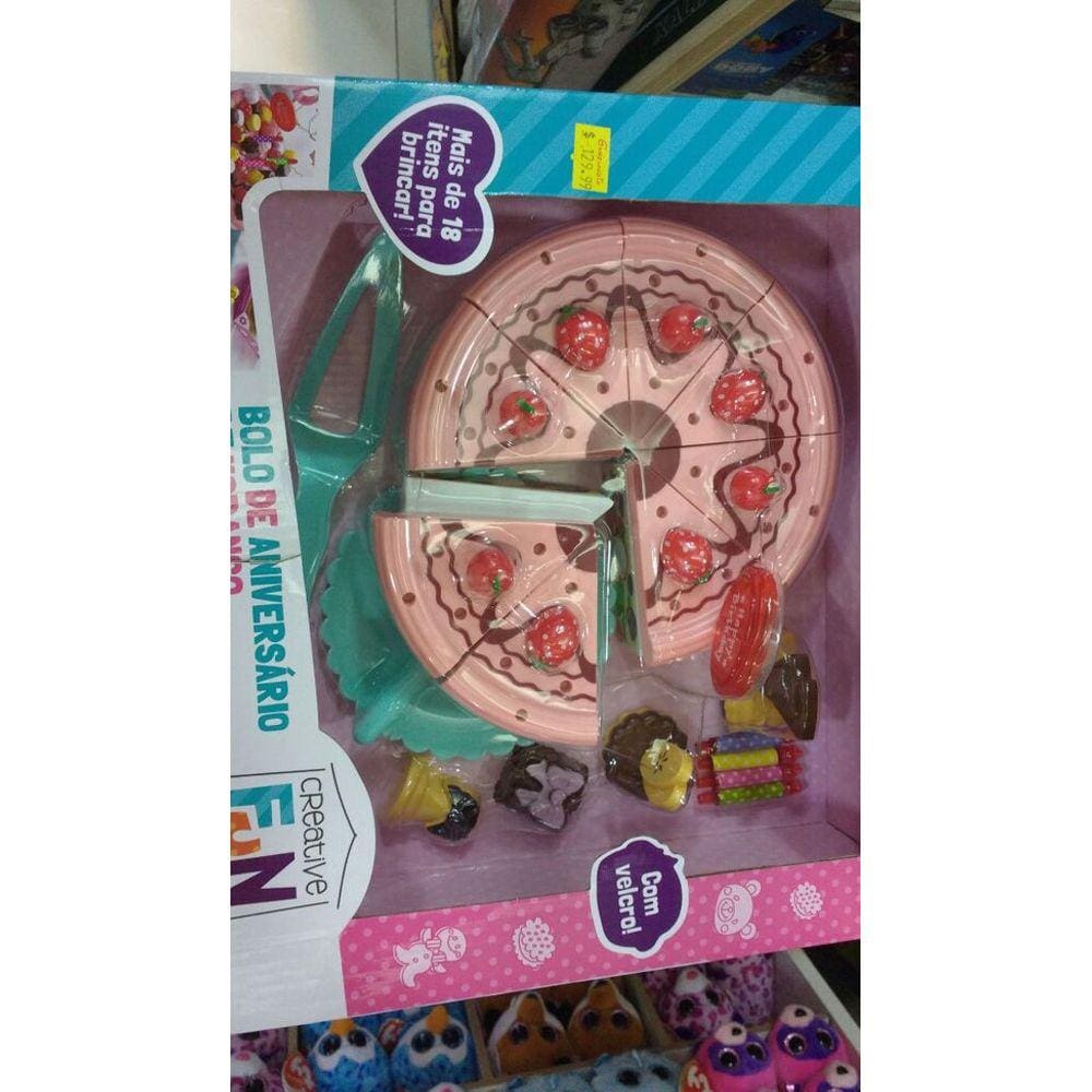 Creative Fun Bolo de Aniversário de Morango