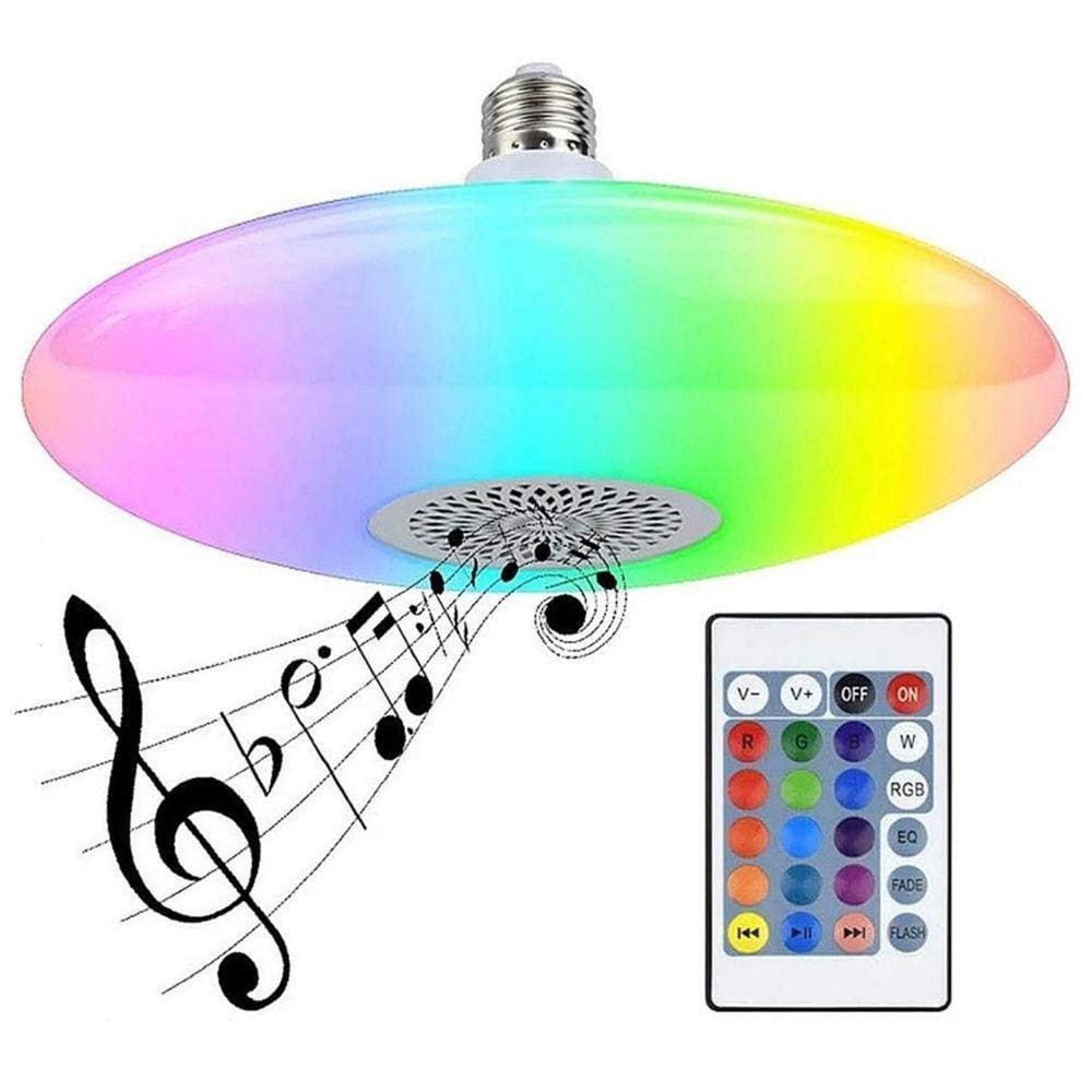 Lâmpada Inteligente Musical Bulbo Rgb Ufo