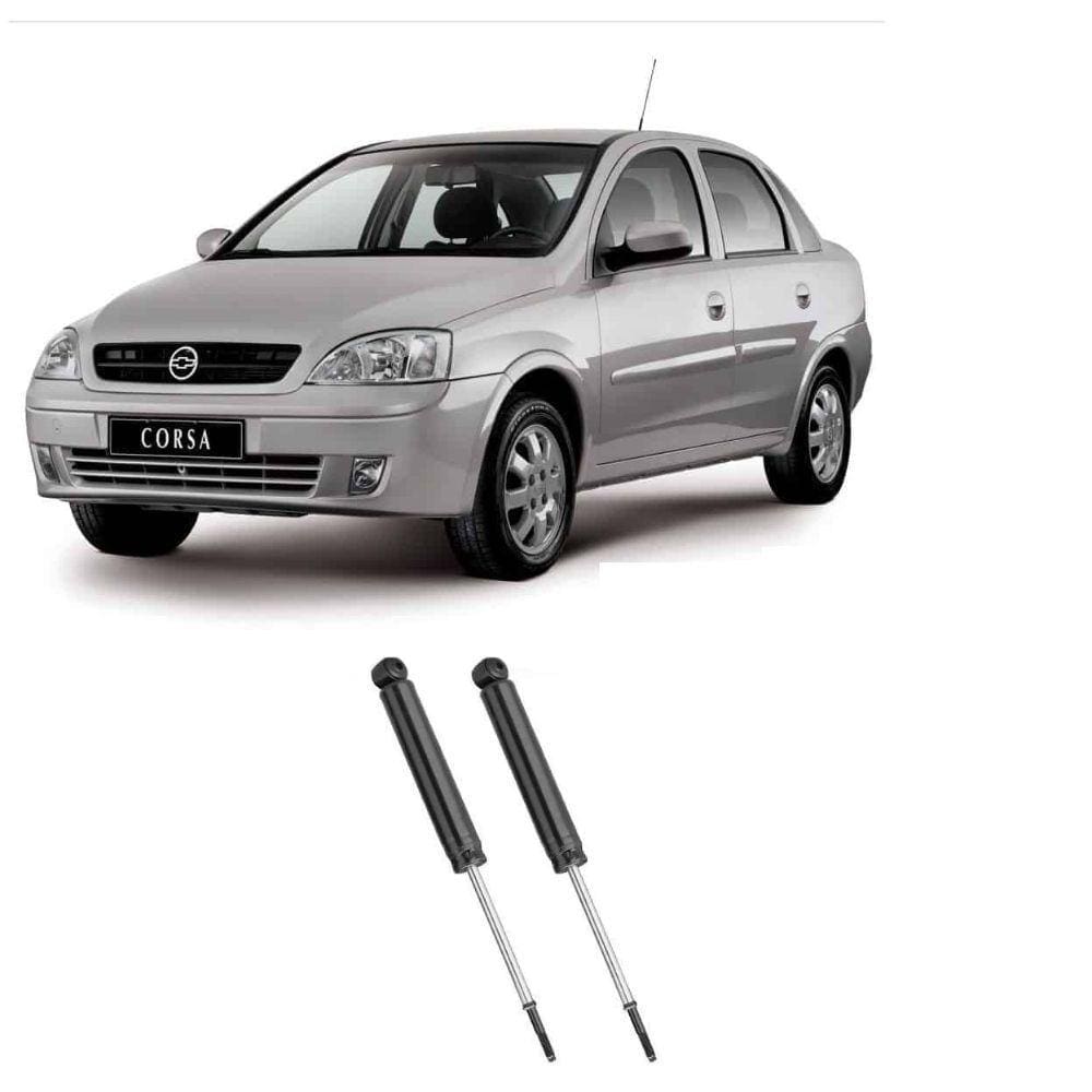 Par de Amortecedor Corsa Sedan Premium Traseiro (2004 Até 2012) 1.0/1.4/1.8/8v
