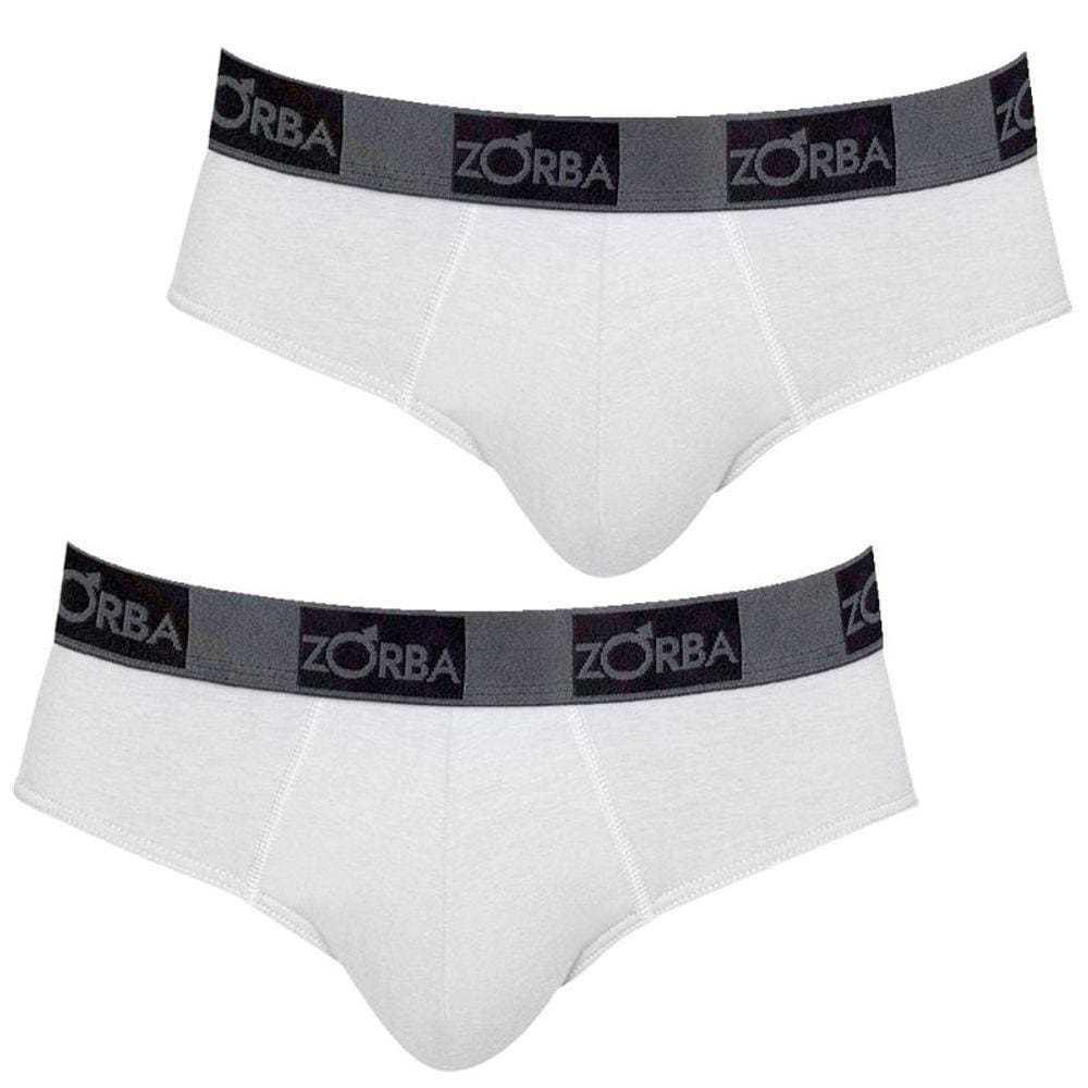 Kit C/2 Cuecas Zorba Slip Plus - 0716