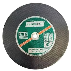 Disco De Corte Aço 12X3/4 Polegadas Redescor 25 Peças