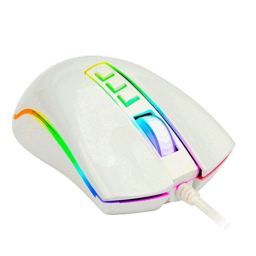 Mouse Gamer Redragon Cobra Fps Lunar White - M711