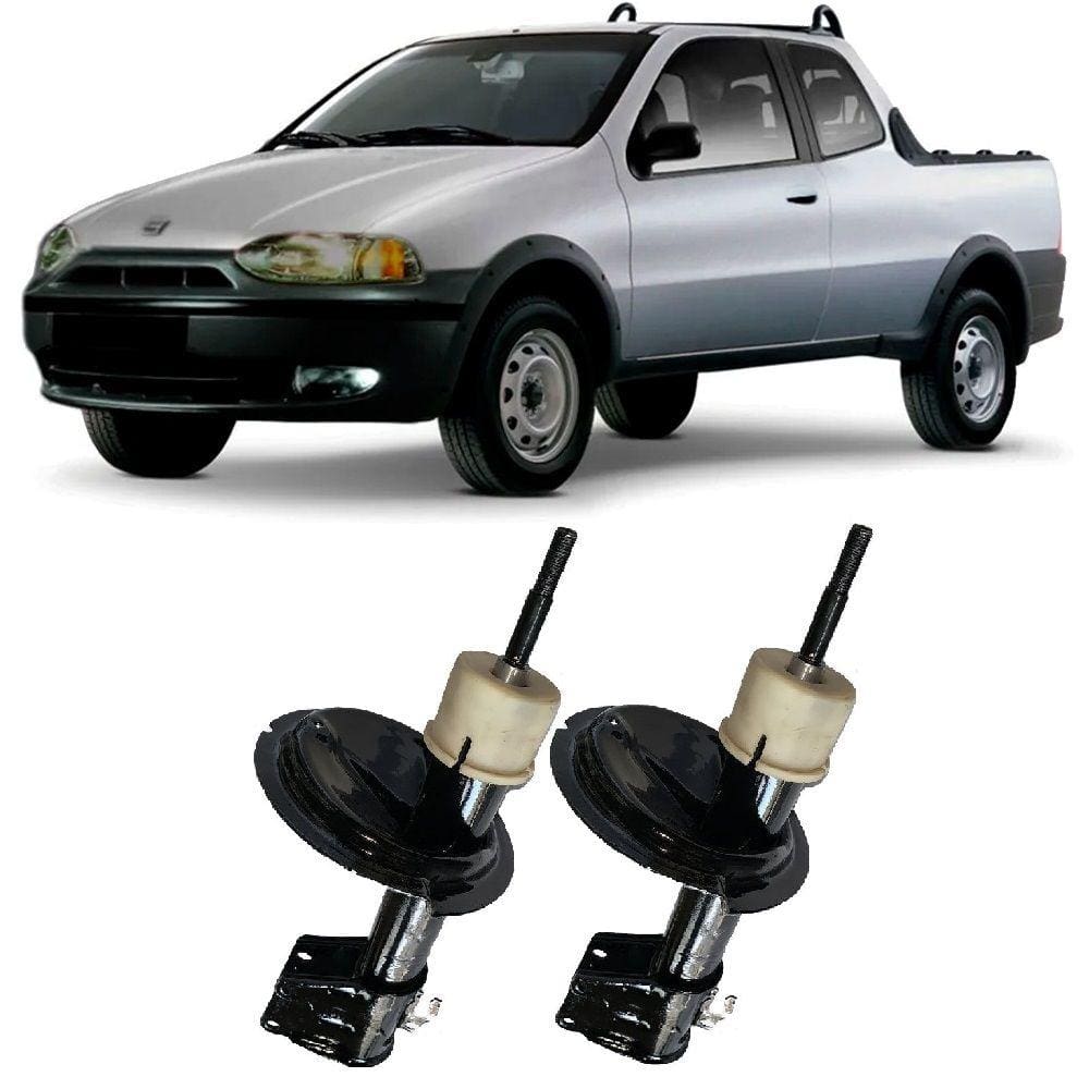 Amortecedor Fiat Strada Dianteiro 1996 Até 2001 O Par