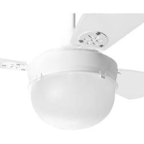 Globo Lustre Plástico P/ Ventilador De Teto Platun Lorensid