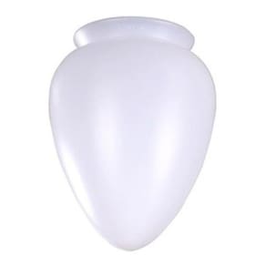 Globo Pera Lustre P/ Ventilador De Teto Loren Sid
