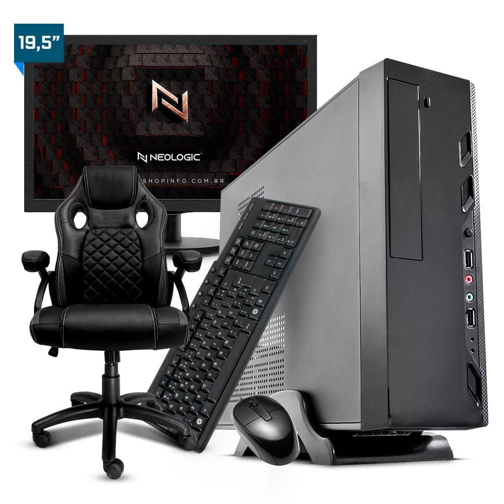 Computador Completo Intel I5 (3.10Ghz 6Mb) 8Gb Hd 1Tb, Smart Pc Home Slim - Smt83941