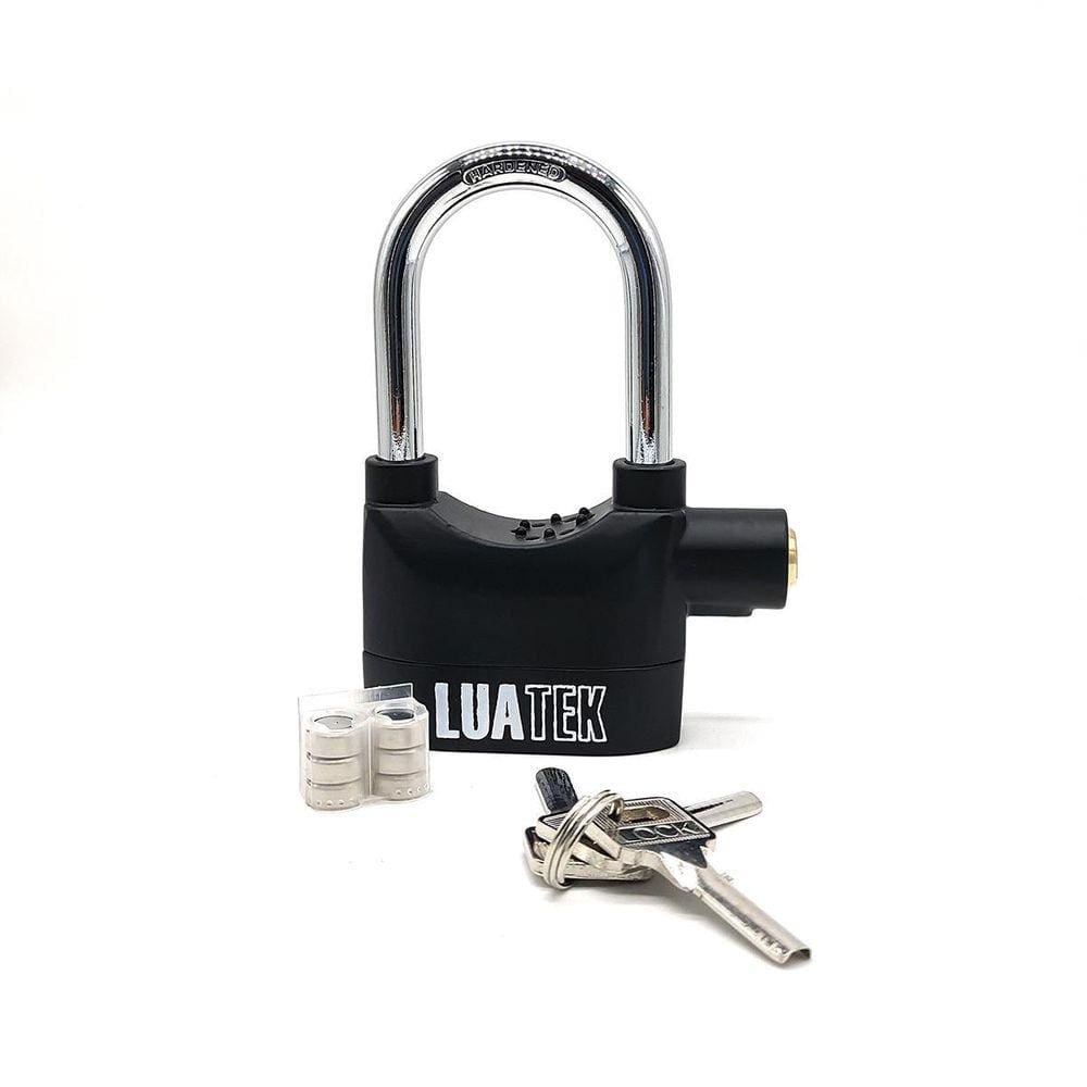 Cadeado Antifurto Para Moto Bike Portões Alarme Sonoro 110Db