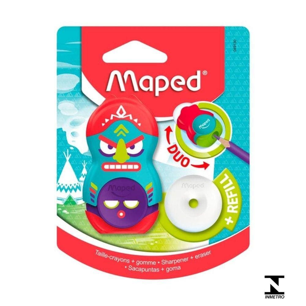 Apontador Com Borracha Loopy - Maped
