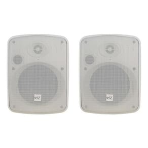Kit 2 Caixa De  Passiva 6 " 400W Branca K6 Kaz