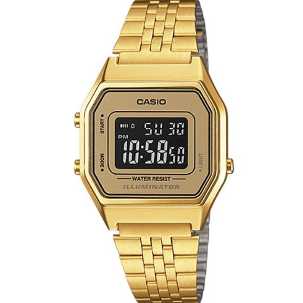 Relógio Feminino Casio Dourado - LA680WGA-9DF