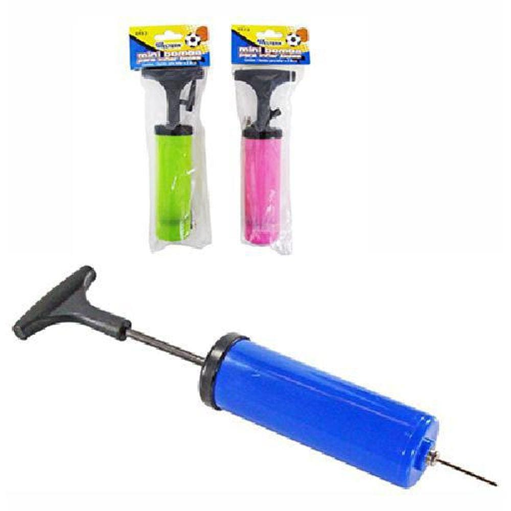 Mini Bomba De Ar Manual Para Infláveis Bola Colors Na Solapa