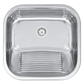 Tanque Encaixe 40x40x22cm Polido Aço Inox 304 - Tramontina