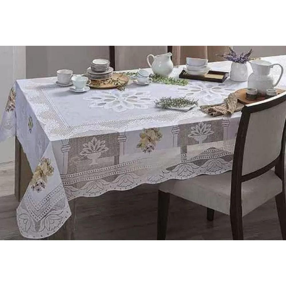Toalha de mesa -coleção Criativa 1.60 m x 2.20 m - RendhAC