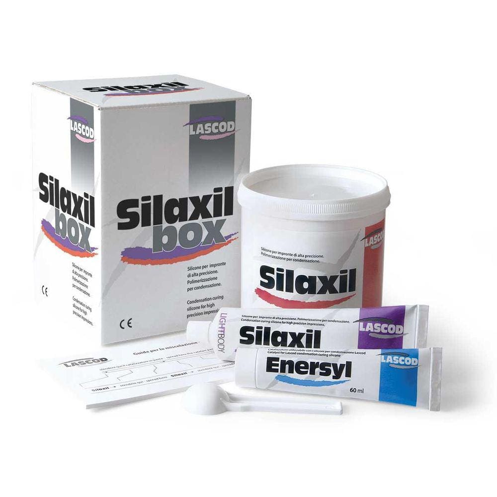 Silaxil - Silicone De Condensação - Kit Completo