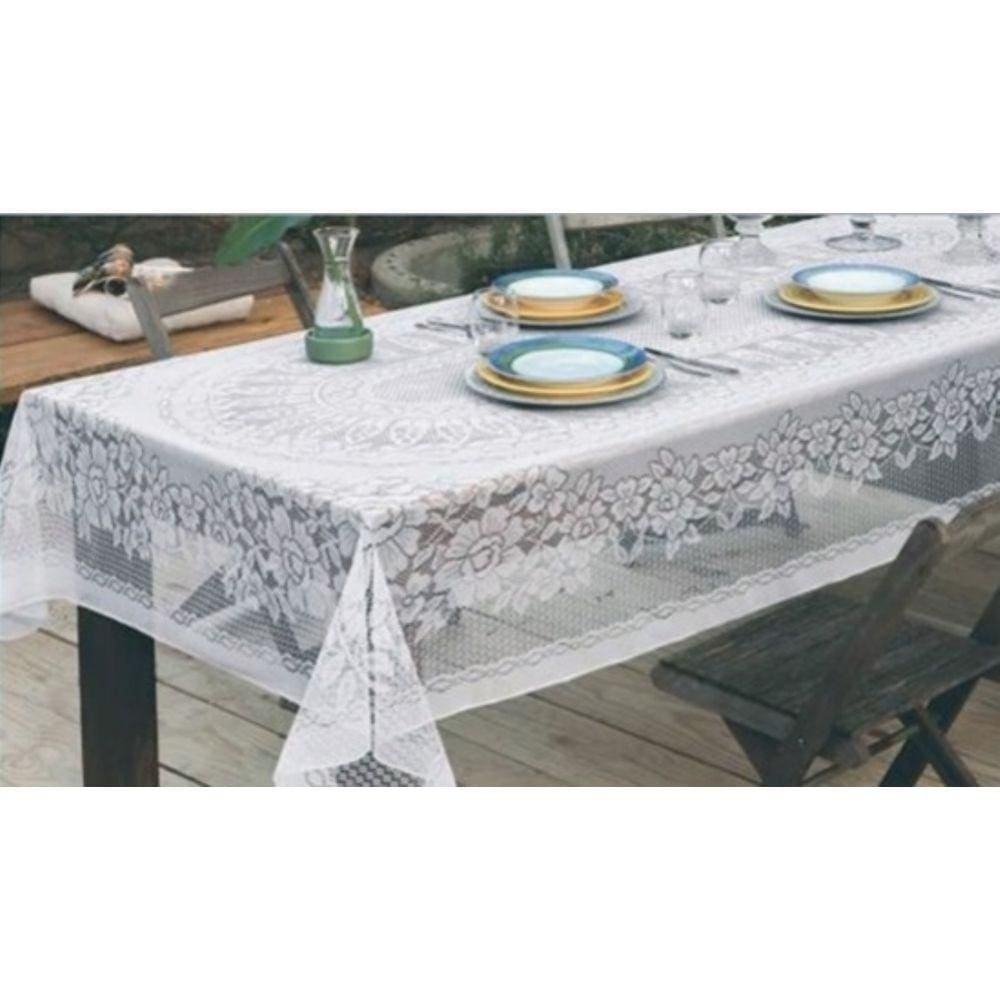 Toalha de mesa - Coleção Saint  1.60 m x 1.60 m - Para mesas com 4 cadeiras   - Rendhac