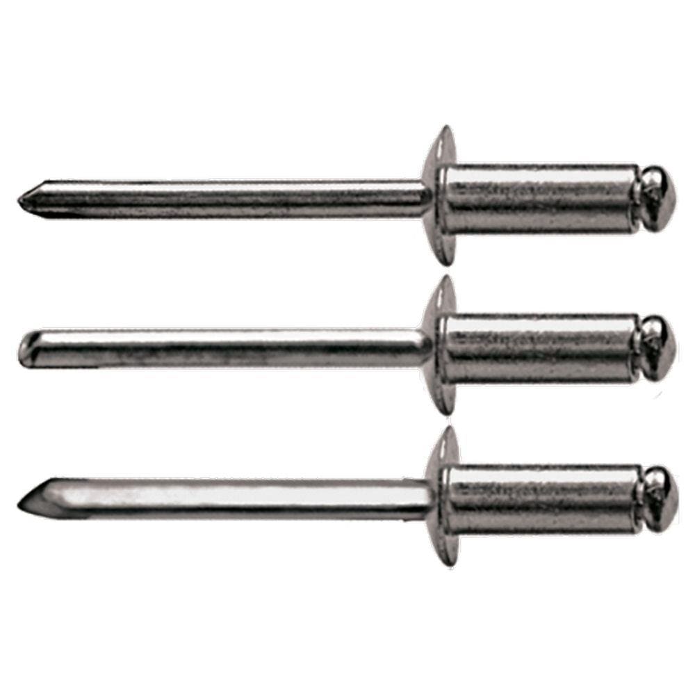 Rebite de Repuxo em Alumínio 3,2X8mm 50 Pçs