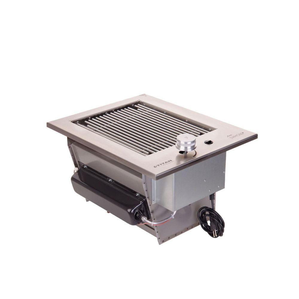 Assador Grill De Embutir Diamond Little Titan Gás Glp Bivolt