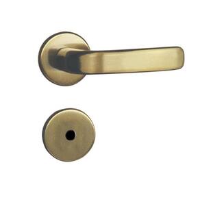 Fechadura Para Porta Mgm Banheiro Stilo Roseta Bronze