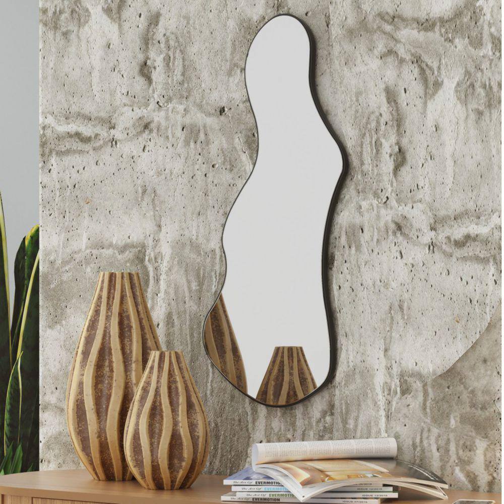 Painel Decorativo Orgânico com Espelho 89x38cm ES19 Dalla Costa