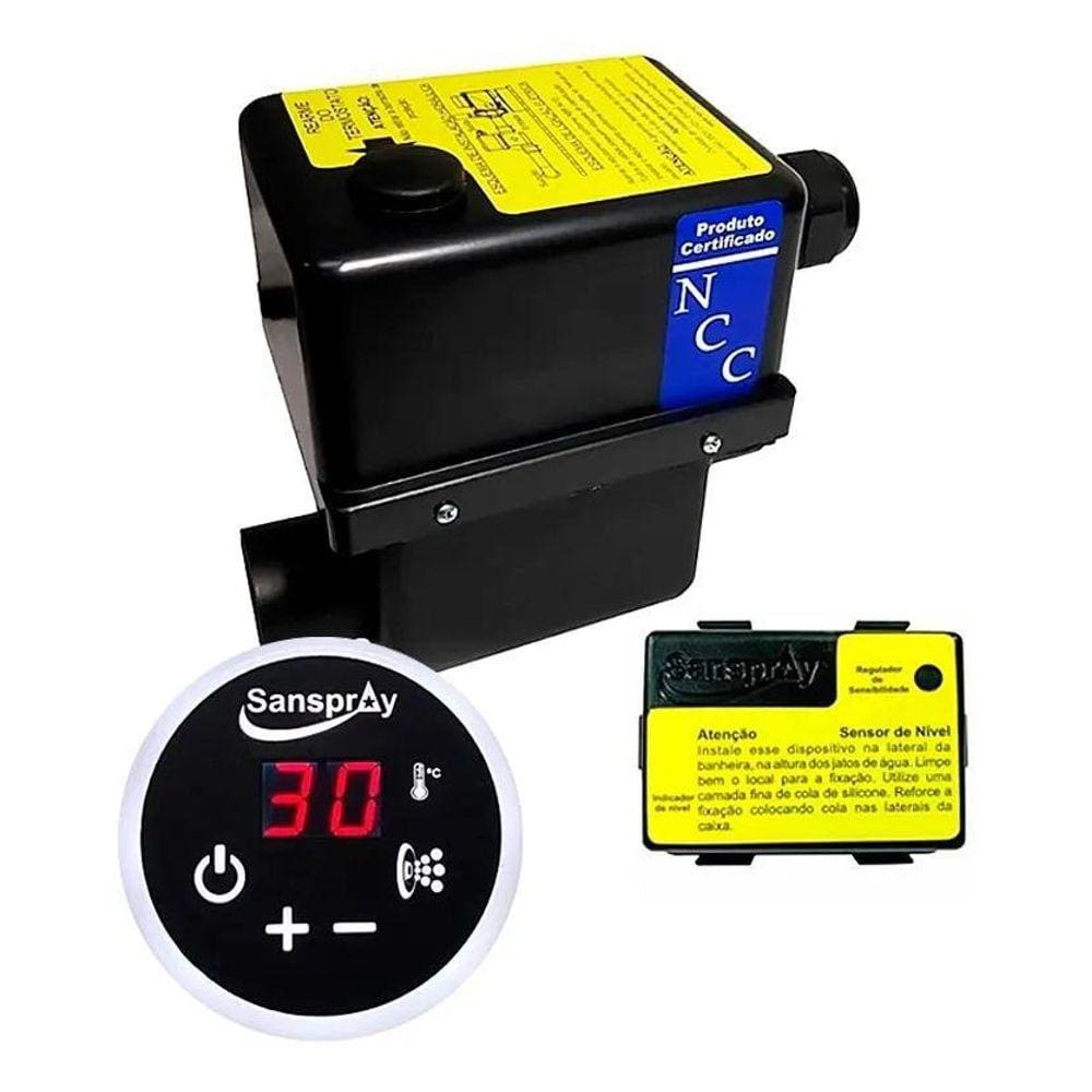 Aquecedor Digital Para Banheira Hidromassagem 8000W - 220V