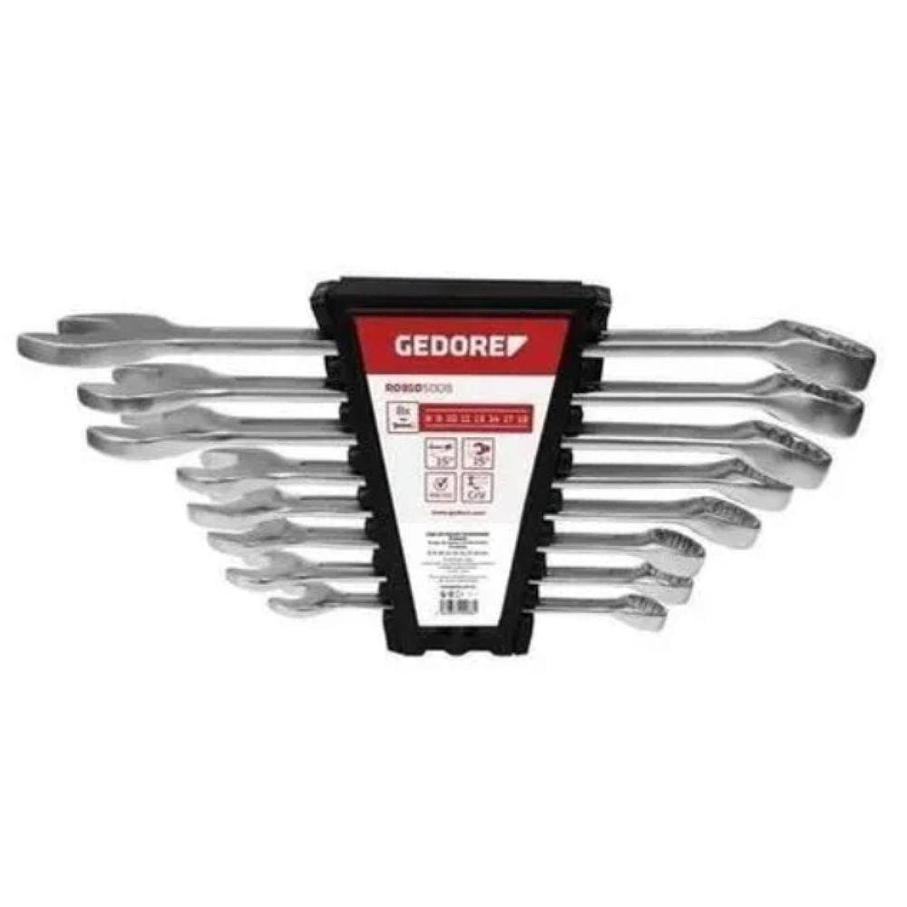 Jogo Chave Combinada 8 Peças 8 A 19 Mm Gedore Red R09105008